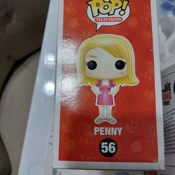Penny 56 Vinyl Figure Funko POP Television The Big Bang Theory - Picture 9 of 9